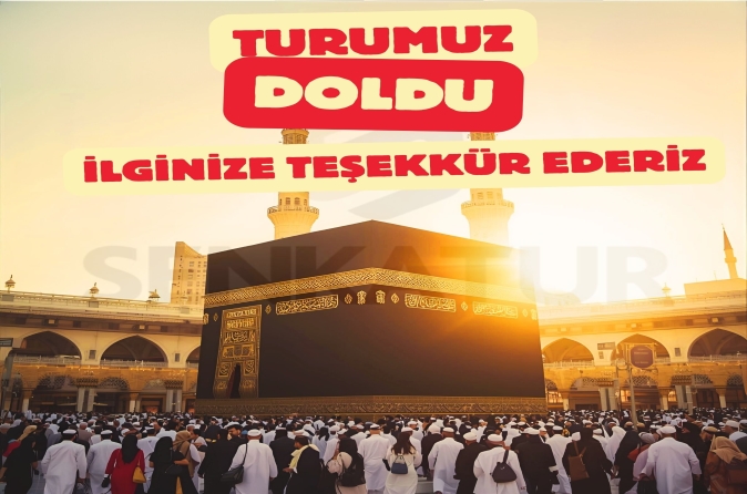 29 Ekim 15 Gün Umre  ★★★★